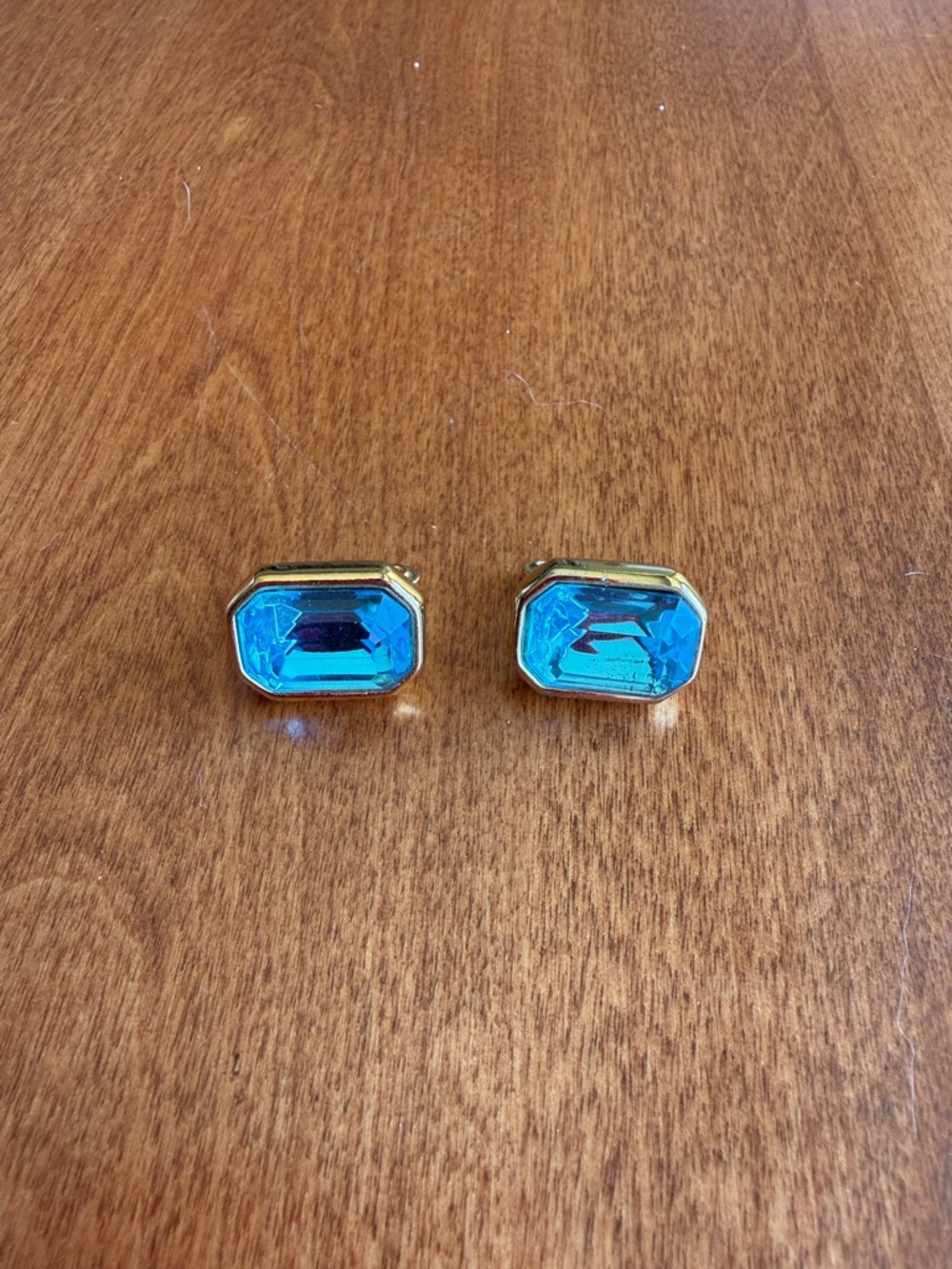 Monet clip earrings.